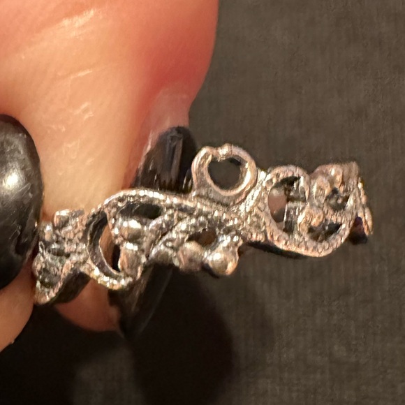 Sterling Silver Filigree Ring - Picture 5 of 6